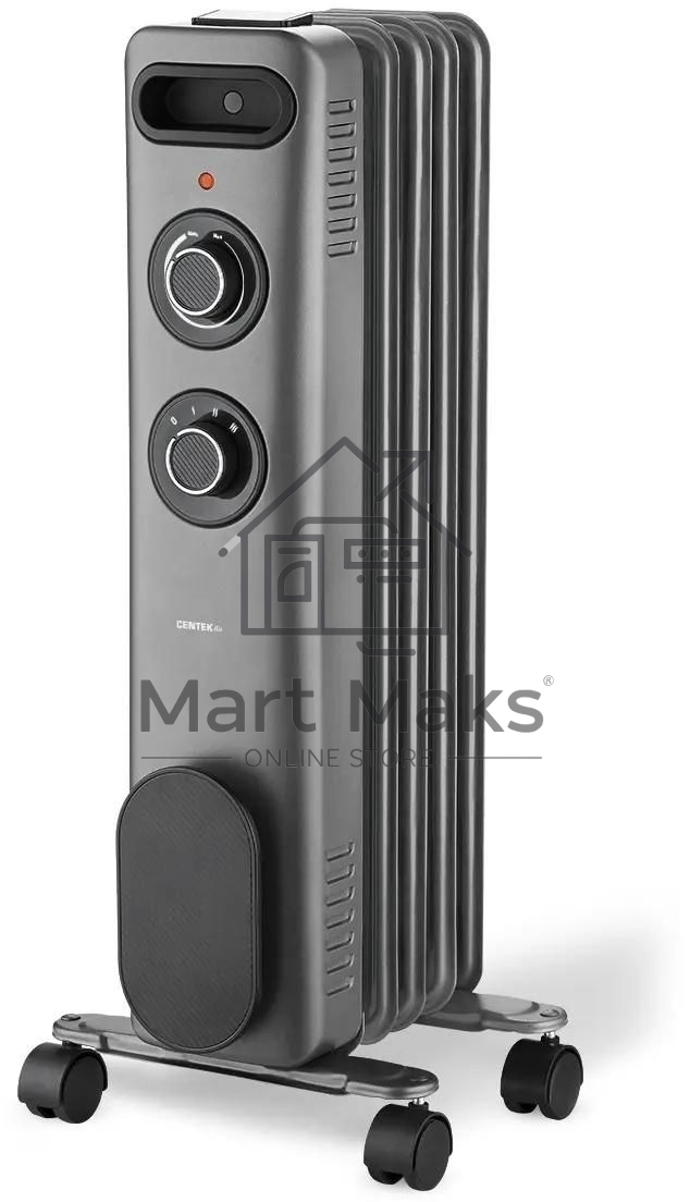Масляный радиатор CENTEK CT-6232-5 GRAY