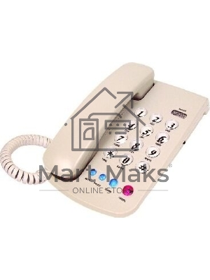 Телефон проводной ВЕКТОР 555/01 IVORY Телефон проводной ВЕКТОР 555/01 IVORY