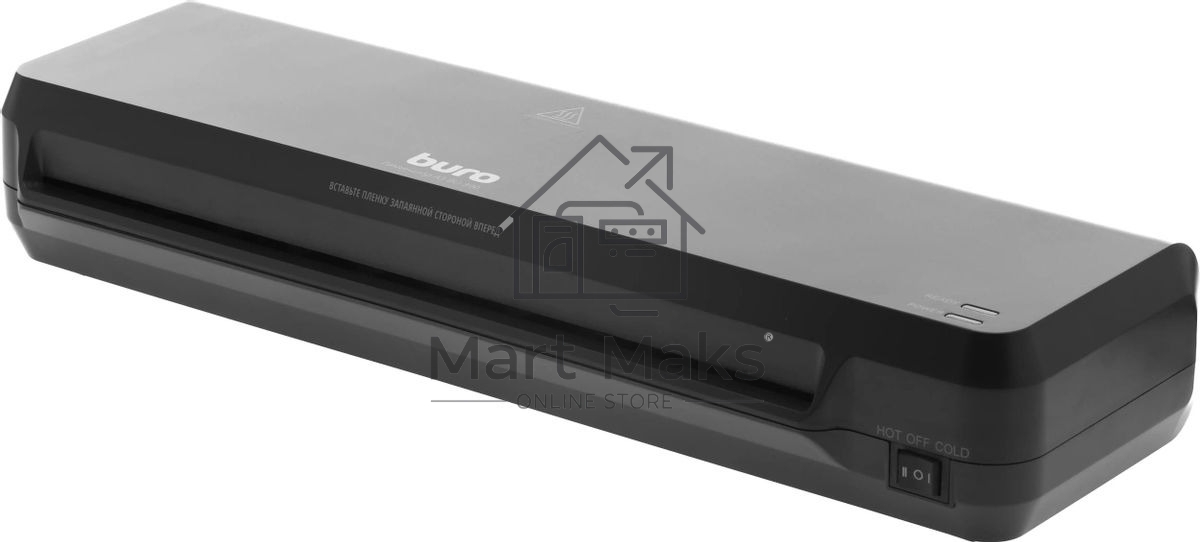 Ламинатор Buro BU-L390 черный A3 (70-125мкм) 30см/мин (2вал.) хол.лам. лам.фото
