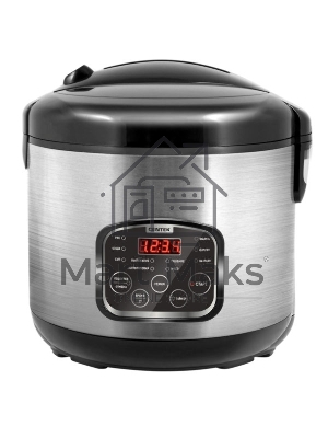 Мультиварка Centek CT-1490 (сталь)скороварка,1000Вт; 5.0л, 8 программ, ненагр крышка, а/п покр(4)