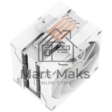 Кулер для процессора Ocypus Delta A40 SE WH Dual Fan ARGB, 2x120mm ARGB FAN, Top ARGB Panel, 4 HEAT PIPES, 4-PIN PWM, 800-1800 RPM, 31DBA, HYDRO BEARING, LGA115X/1200/1700/18XX, AM4/AM5
