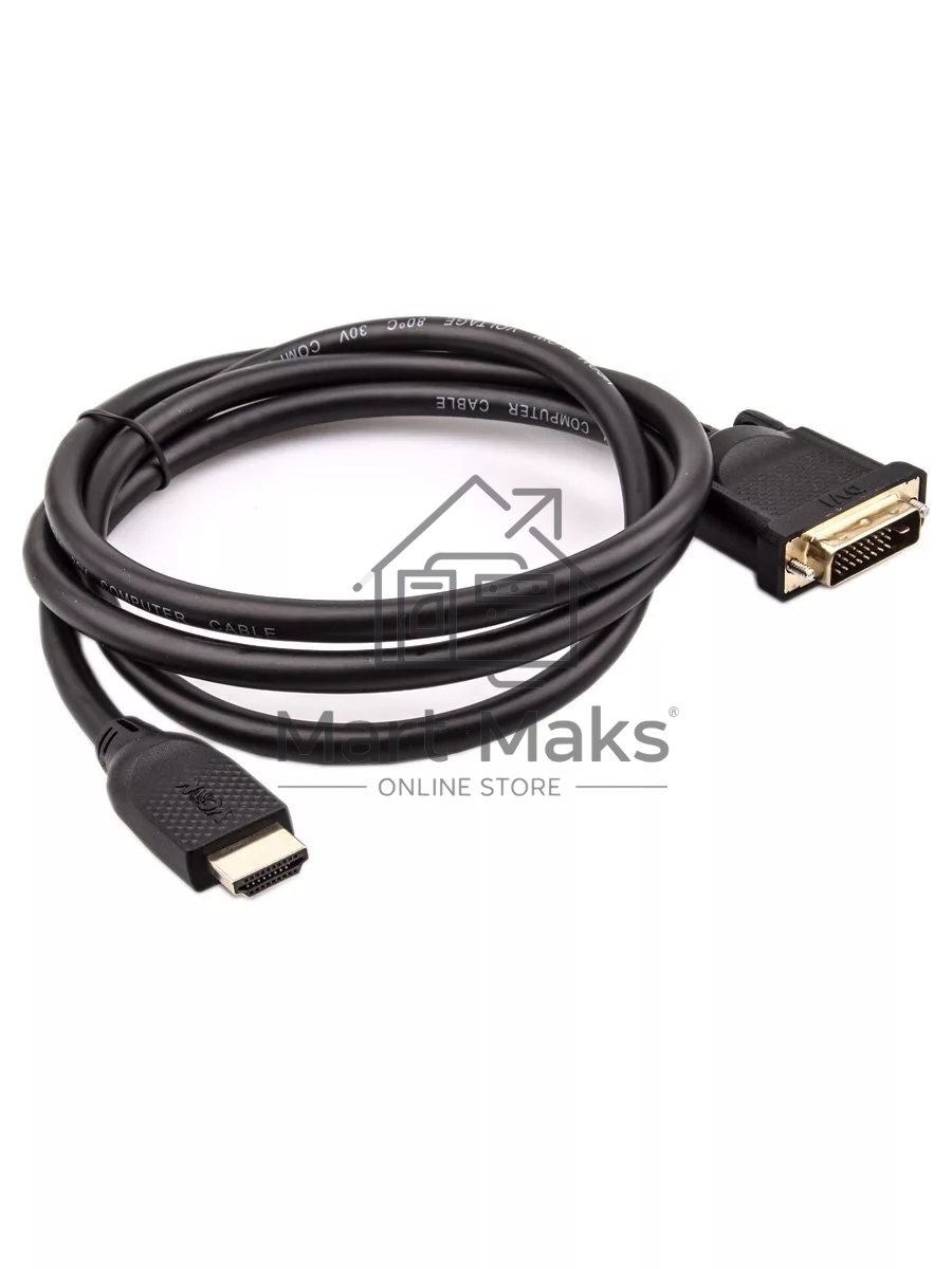 Кабель HDMI-DVI 1.5M CG484G-1.5M VCOM