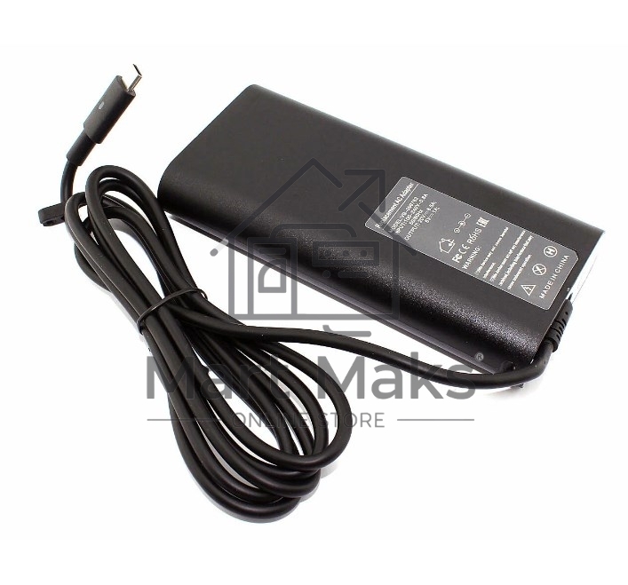 Блок питания (сетевой адаптер) для ноутбуков Dell 5V/20V-6.5A 130W Type-C, OEM