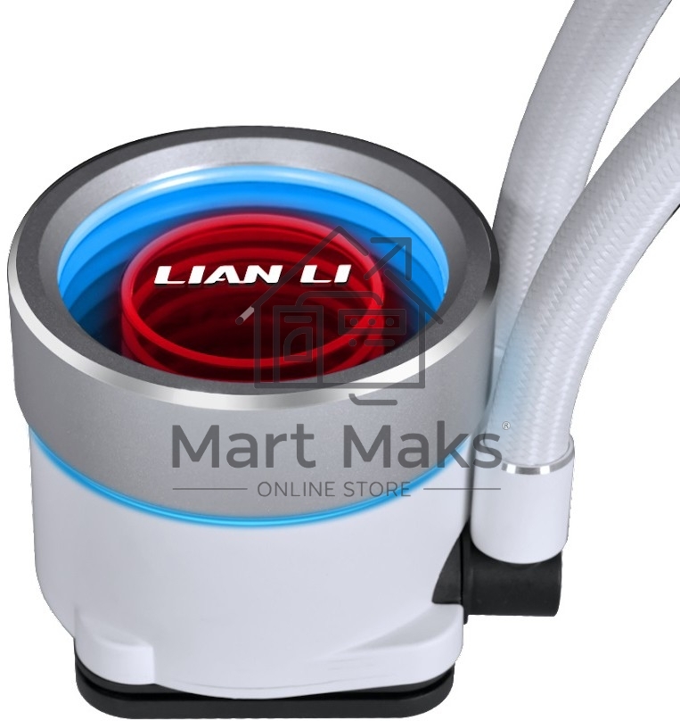 СВО для процессора LIAN LI Galahad II Trinity G89.GA2T36W.00 белый 120мм алюминий+медь 2450rpm 30db 4-pin 280W