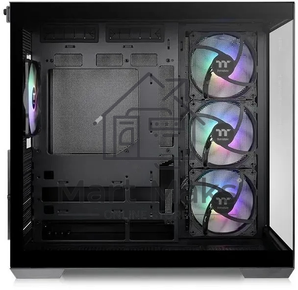 Корпус Thermaltake View 380 TG ARGB черный без БП ATX 6x120mm 2x140mm 1x200mm 2xUSB3.0 audio bott PSU