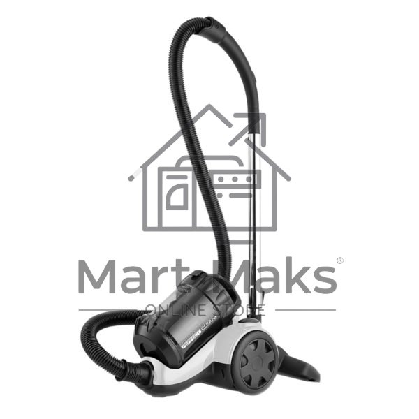 Пылесос Centek CT-2528 белый/черный, 350/2000 Вт, уборка сухая, пылесборник циклонный фильтр, 1.5 л