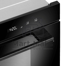 Микроволновая печь встраиваемая Maunfeld MBMO349DGB черный, 34 л, 1450 Вт, переключатели - сенсор