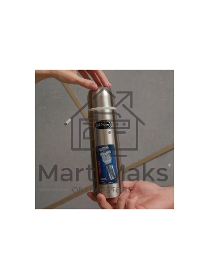 Термос БИОСТАЛЬ NB-500BZ 0.5 литра, с ситечком и чехлом, стальной