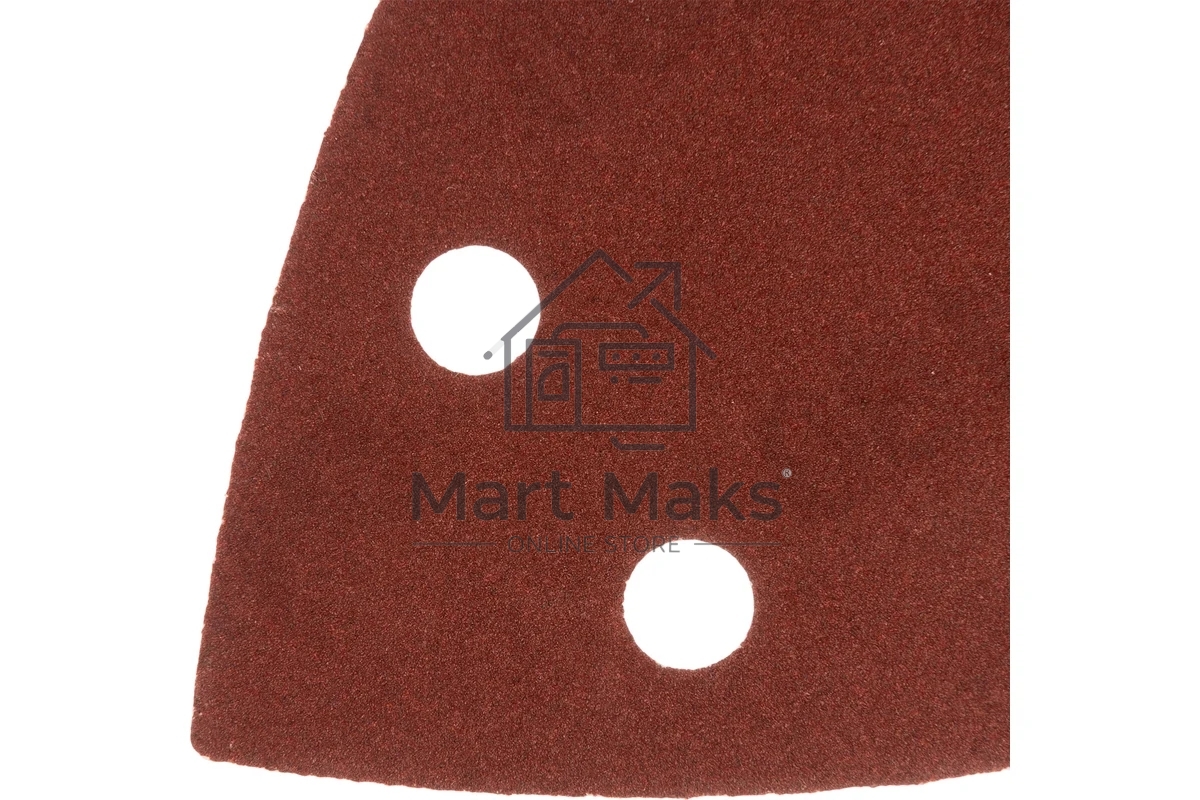 Треугольник абразивный Denzel на ворc. подложке под 