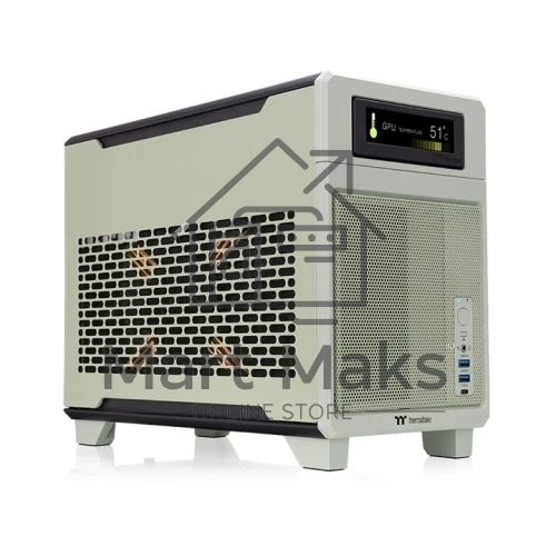 Корпус Thermaltake TR100,без БП, SFF, зеленый, 0, 8x140mm 2x200mm