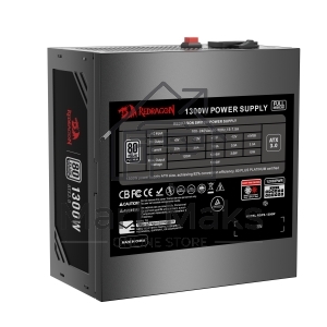 Блок питания для ПК Redragon RGPS-1300W 1300Вт,модульный,80+Plat,черный