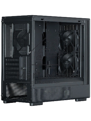 Компьютерный корпус Zalman P10 NAMU, MATX, черный, WINDOW, FRONT COVER WALNUT, 2x3.5