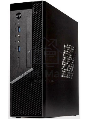 Компьютерный корпус с блоком питания 250Вт. Сase Foxline mITX 250W TFX, 2xUSB 3.0, черный Trim, powercord