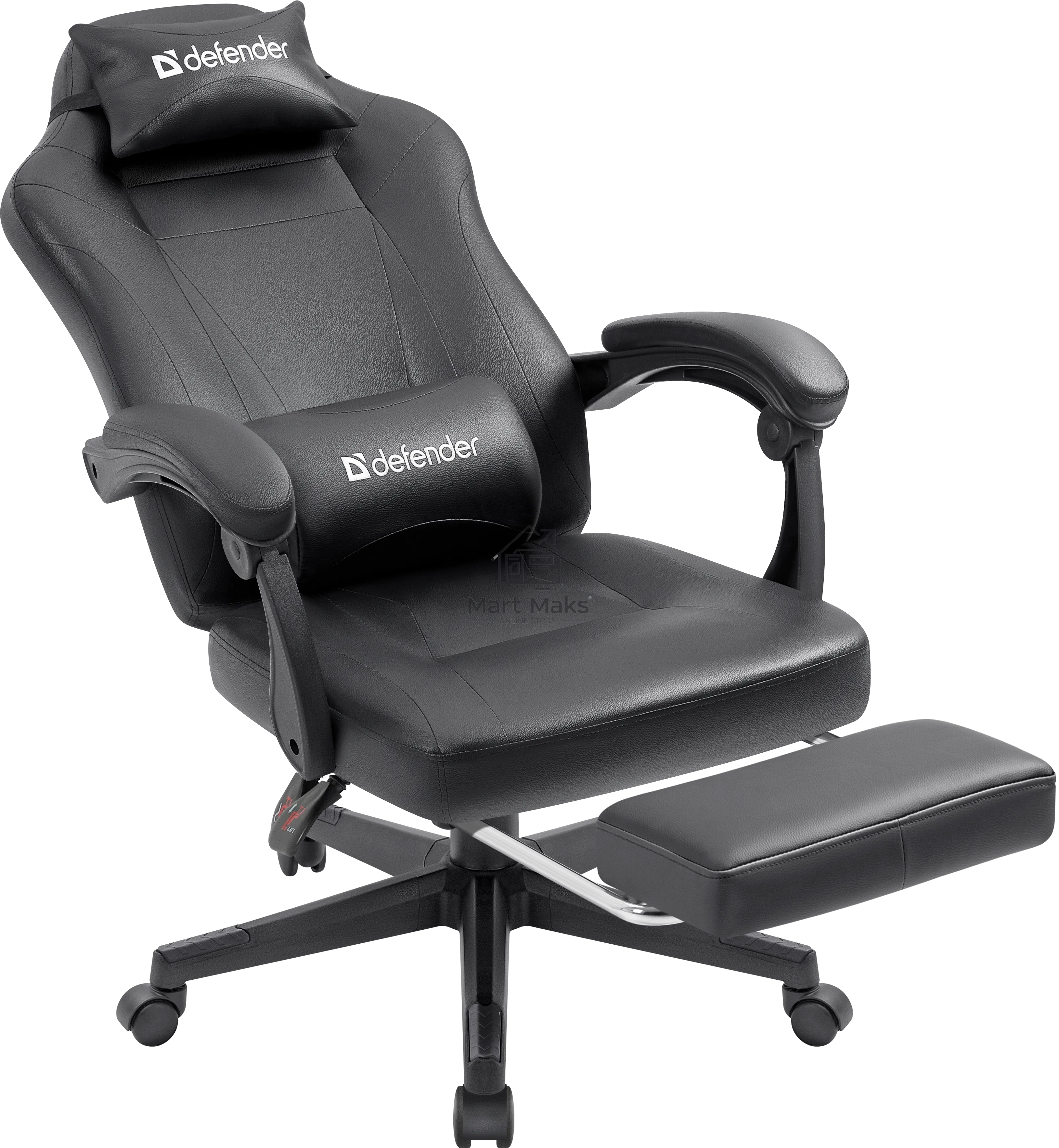 Кресло игровое Defender CRUISER черный 64554
