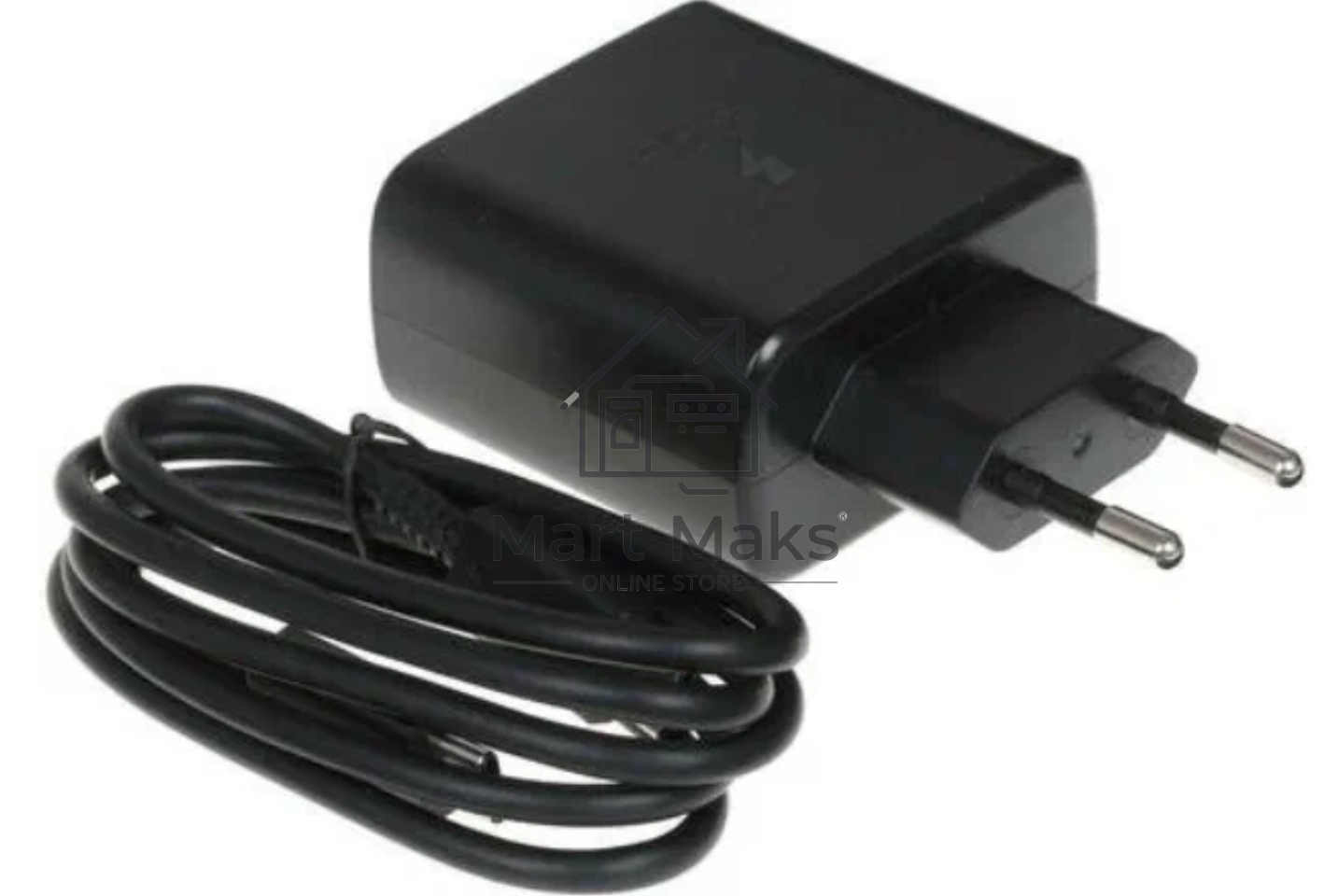 Блок питания (сетевой адаптер) Amperin USB-А, USB-C (YDS-TC045-011) 45W, черный