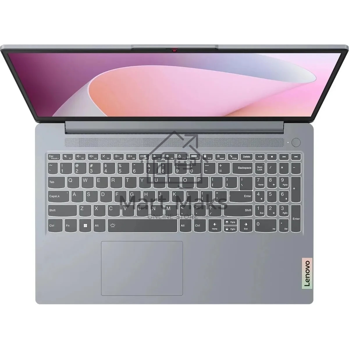 Ноутбук Lenovo IdeaPad Slim 3 15AMN8 Ryzen 3 7320U 8Gb SSD 256Gb AMD Radeon 610M 15,6 FHD IPS Cam 47Вт*ч No OS Серый 82XQ00EURK