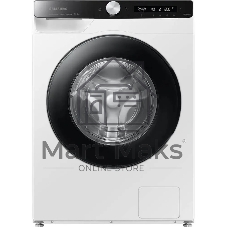 Стиральная машина Samsung WW80AG6S28AELP белый, загрузка фронтальная 8 кг, 1200 об/мин, класс: A+++