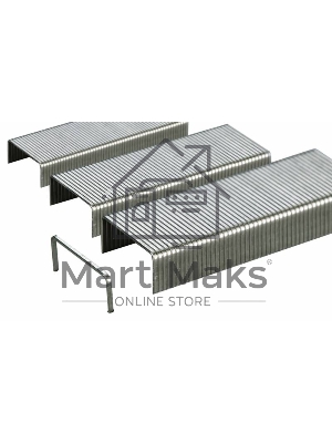 Скобы для степлера 23/23 Deli E0014 оцинкованные кор.карт. (упаковка: 1000шт.)