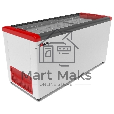 Морозильный ларь FROSTOR GELLAR FG 600 C красный, 520л