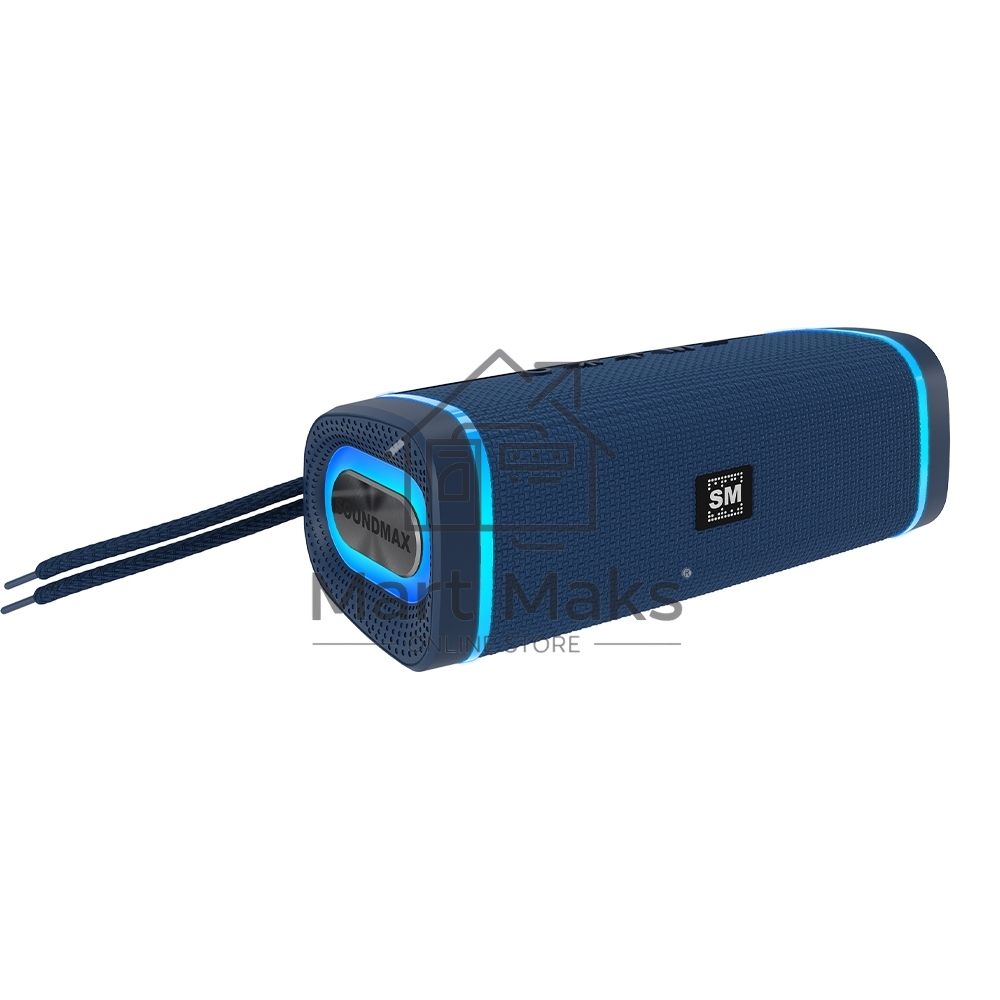 Портативная колонка SOUNDMAX SM-PS5019B (синий)