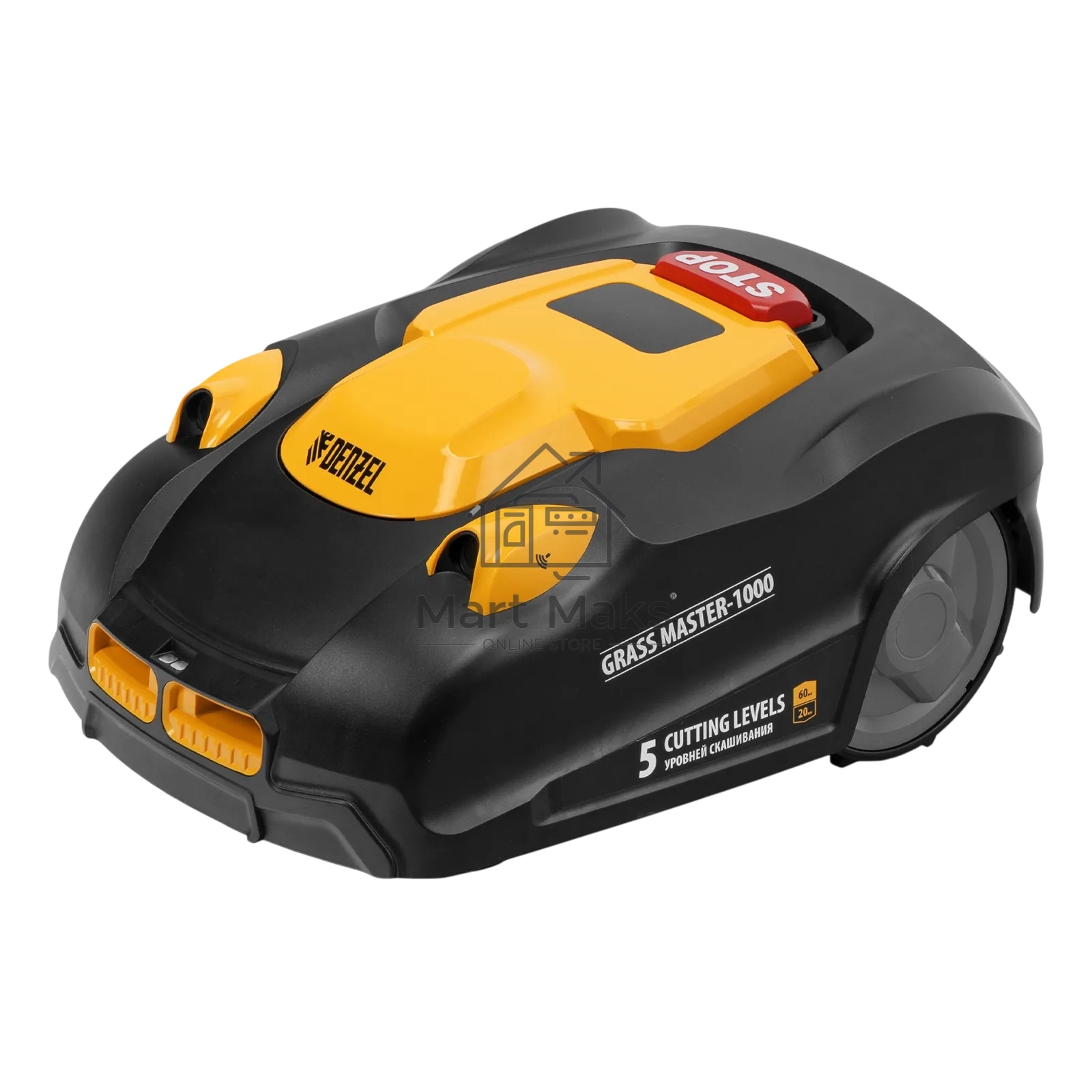 Газонокосилка робот Denzel Grass Master 1000, 2 Ач