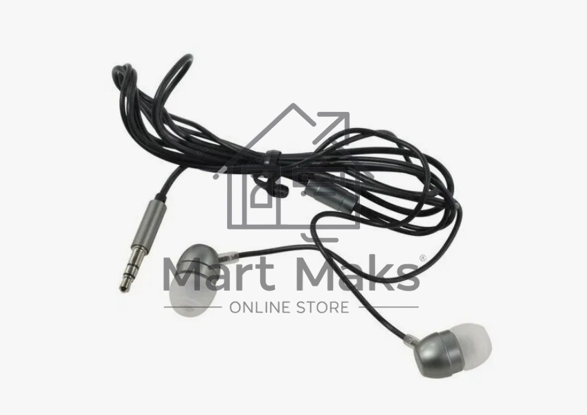 Наушники проводные Dialog EP-F57 серый, внутриканальные, Jack 3.5 мм