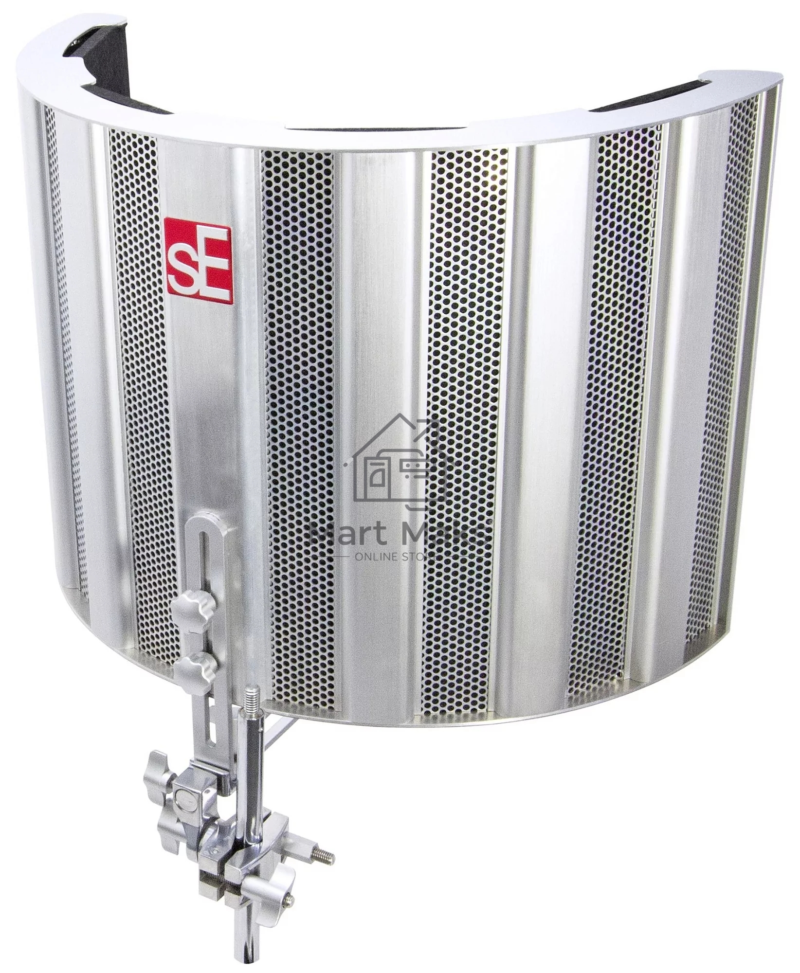 Акустический экран sE Electronics RF SPACE Filter для устранения отраженных звуковых волн и интерференции на капсюле. Улучшенает звуковые характеристики комнаты и микрофона.