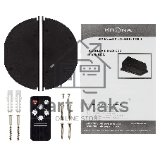 Вытяжка встраиваемая Krona KAMILLA F MAX 600 black SGC AO