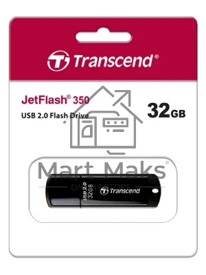 Флешка USB Transcend 32Gb Jetflash 350 TS32GJF350 USB 2.0 черный