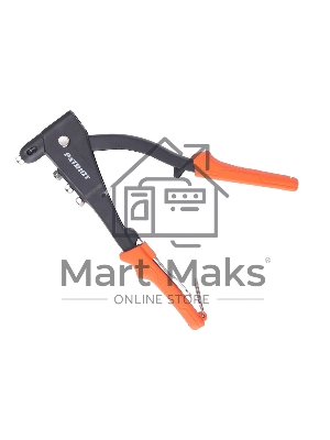 Заклепочник PATRIOT RP 270, усиленный литой корпус, набор заклепок (по 15шт х 2,4-3,2-4,0-4,8 мм)