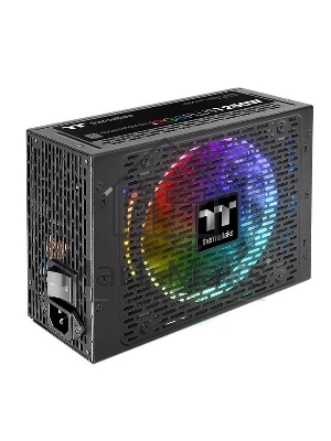Блок питания Thermaltake ToughPower iRGb PLUS (PS-TPI-1250F3FDTE-1), 1250Вт, 80 PLUS Titanium, 140мм, модульный, черный