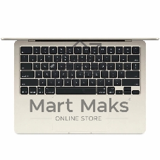 Ноутбук Apple Macbook Air 15 - M4 / 10C-10C / 16Gb / 512Gb / Starlight MW1K3
