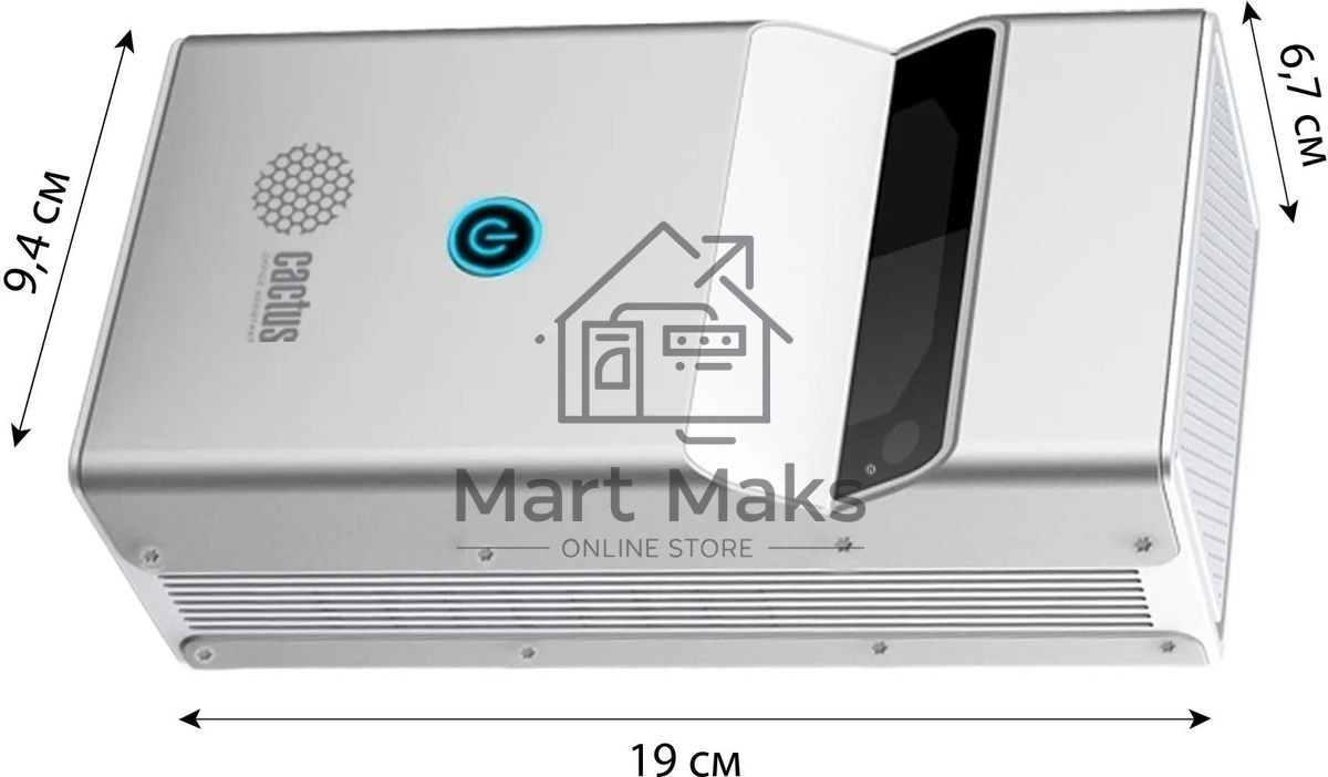 Проектор Cactus CS-PRU.03WT.WUXGA-A DLP 6500Lm (1920x1080) 2000:1 ресурс лампы:30000часов 1xUSB typeA 1xHDMI 1.5кг