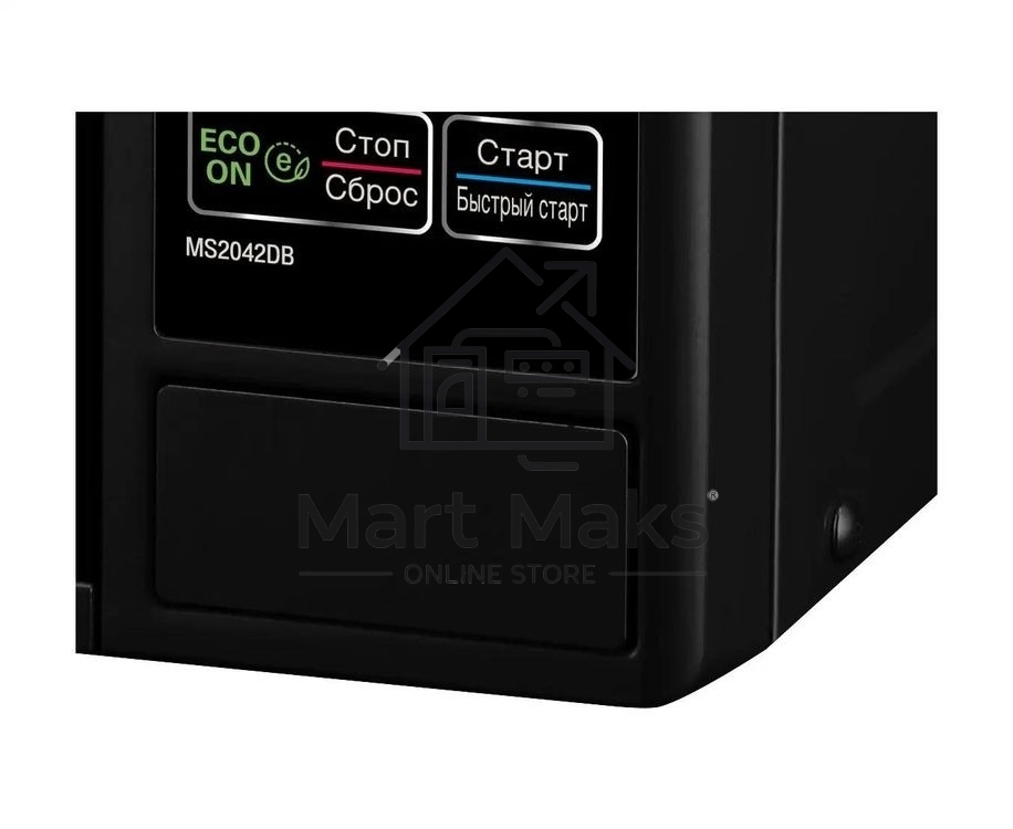 Микроволновая печь LG MS2042DB черный, 20 л, 700 Вт, переключатели - сенсор