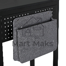 Стол для компьютера Eureka ZX-SS120B-RBB столешница МДФ коричневый каркас черный