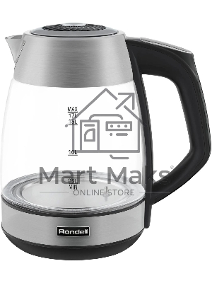 Чайник электрический Rondell RDE-1004, 1.7л, 2200Вт