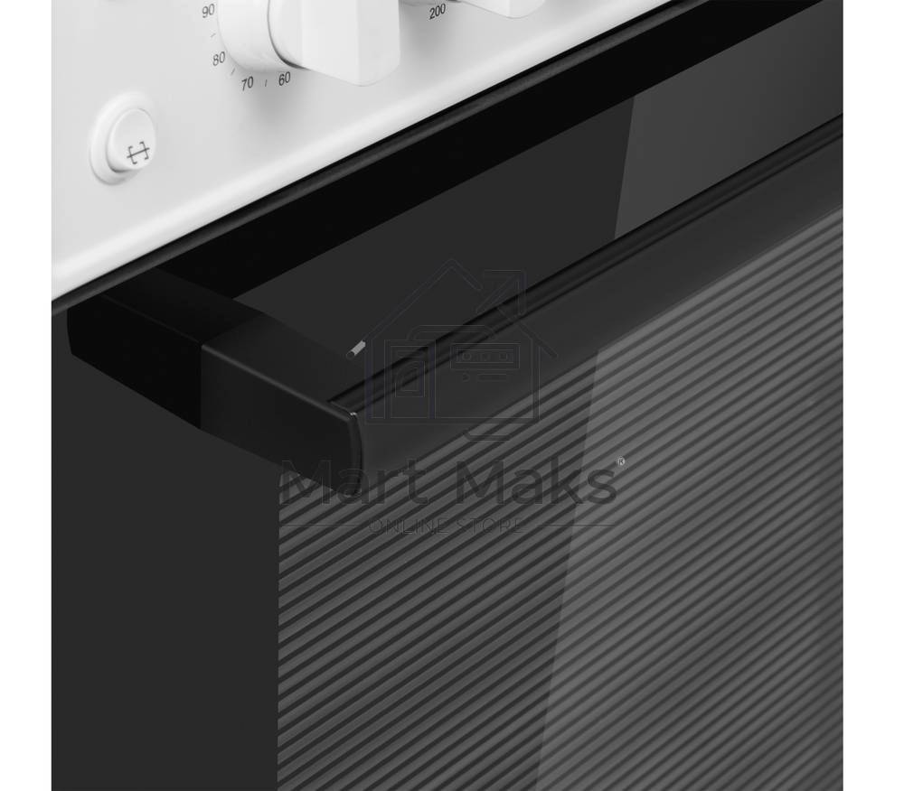 Плита комбинированная Maunfeld MGC60ECW04 белый, газовых конфорок 4 шт, духовка электрическая 65 л, 60 см x 88 см x 65 см