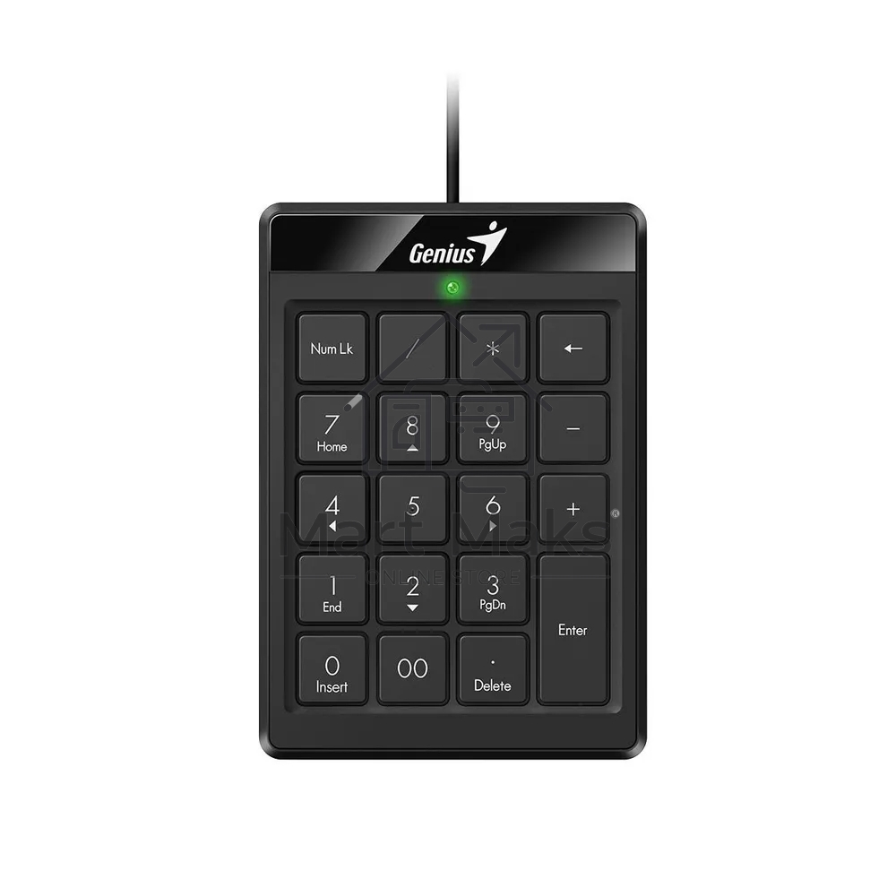 Клавиатура Genius NumPad 110, 19 keys, USB, color: black