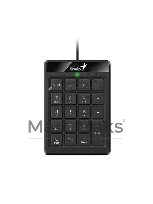 Клавиатура проводная Genius NumPad 110, 19 keys, USB, color: черный