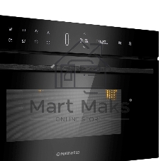 Микроволновая печь встраиваемая Maunfeld MBMO349DGB черный, 34 л, 1450 Вт, переключатели - сенсор
