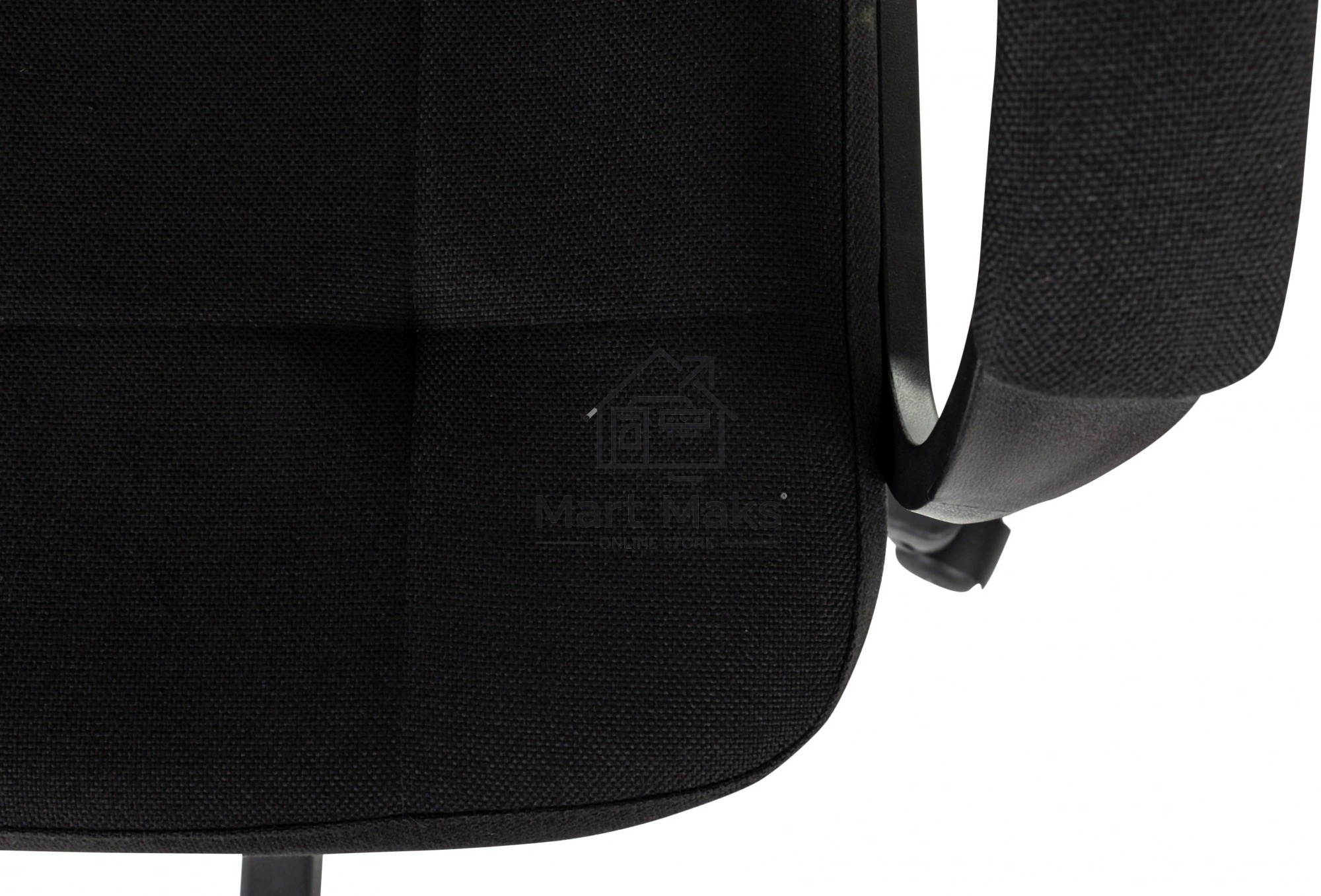 Кресло руководителя Бюрократ CH 002 Fabric 3C11 черный, крестов. пластик