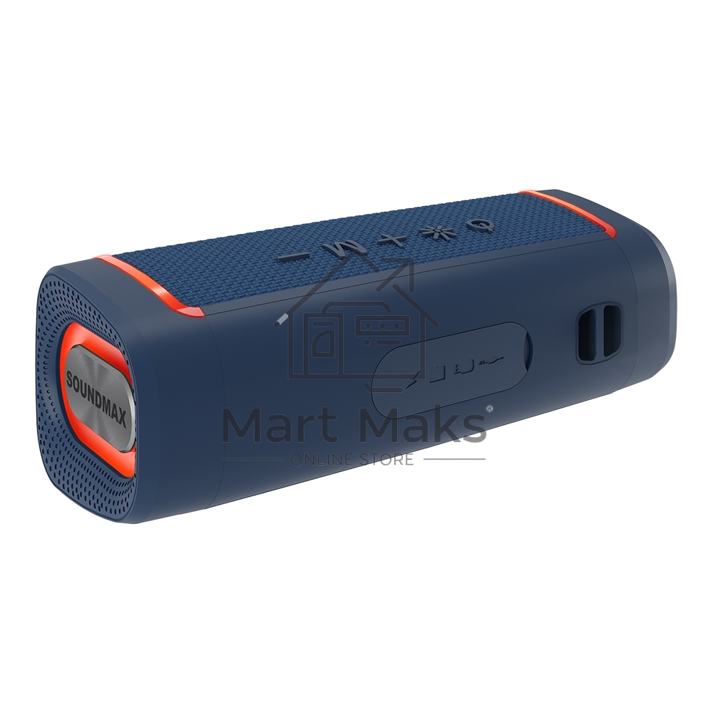 Портативная колонка SOUNDMAX SM-PS5019B (синий)