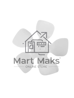 Крыльчатка вентилятора холодильника 150 мм, всасывание (пластик)