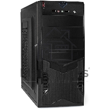 Корпус ExeGate CP-601-CP400, Midi-Tower, чёрный, БП 400 Вт