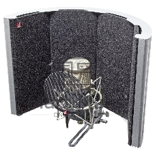 Акустический экран sE Electronics RF SPACE Filter для устранения отраженных звуковых волн и интерференции на капсюле. Улучшенает звуковые характеристики комнаты и микрофона.