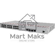 Коммутатор Huawei S310-24P4X, 24×1 Гбит/с PoE+ + 4×10 Гбит/с SFP+, управляемый