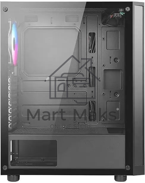 Компьютерный корпус Azza Spectra черный без БП ATX 7x120mm 2x140mm 2xUSB2.0 1xUSB3.0 audio bott PSU