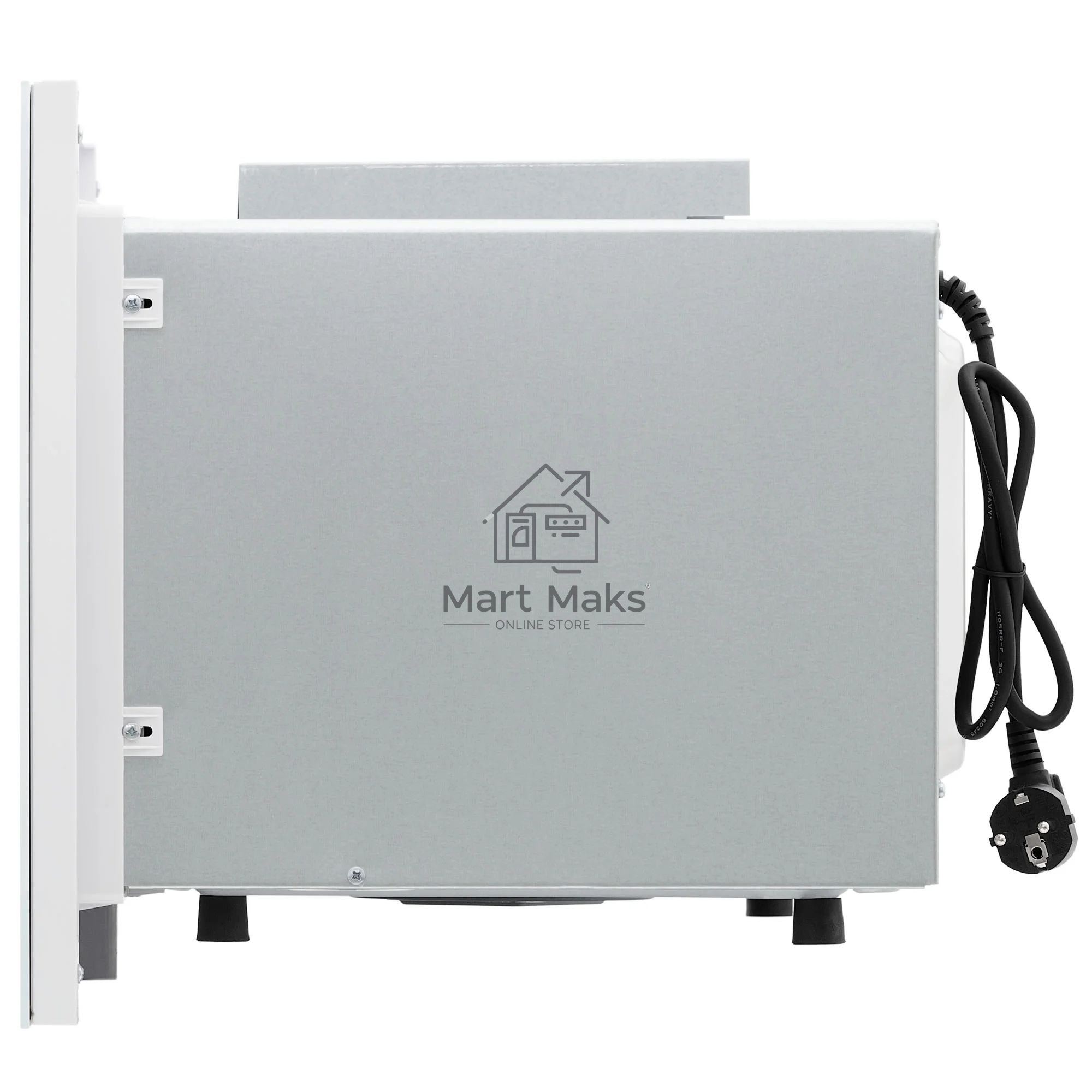 Микроволновая печь встраиваемая Krona ESSEN 60 WH DOTS белый, 31 л, 1000 Вт, переключатели - сенсор