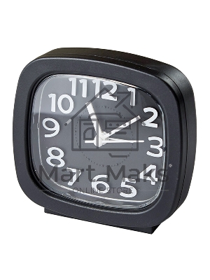 Будильник DELTA DT8-0001 8.5*4.6*8.6см (черный)