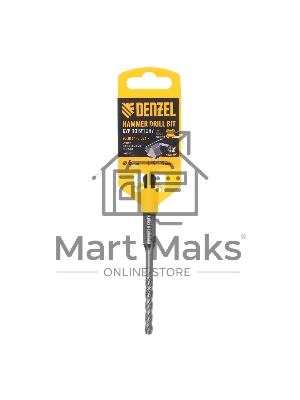 Бур по бетону Denzel цельная крестовая пластина, 6x115 мм, SDS PLUS